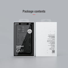 NILLKIN Shockproof CamShield Armor Protective Case with Invisible Ring Holder, For iPhone 13 Pro Max