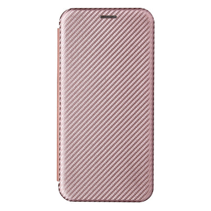 Carbon Fiber Texture Magnetic Horizontal Flip TPU + PC + PU Leather Case with Card Slot, For iPhone 13 Pro Max, For iPhone 13 Pro, For iPhone 13, For iPhone 13 mini