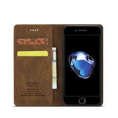 Forwenw F2 Series Magnetic Horizontal Flip Leather Case with Holder & Card Slots & Wallet, For iPhone 8 Plus / 7 Plus, For iPhone 11, For iPhone 11 Pro, For iPhone 11 Pro Max, For iPhone 12 mini, For iPhone 12 / 12 Pro