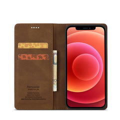 Forwenw F2 Series Magnetic Horizontal Flip Leather Case with Holder & Card Slots & Wallet, For iPhone 12 Pro Max, For iPhone 13 mini, For iPhone 13, For iPhone 13 Pro, For iPhone 13 Pro Max, For iPhone X / XS