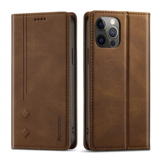 Forwenw F2 Series Magnetic Horizontal Flip Leather Case with Holder & Card Slots & Wallet, For iPhone 12 Pro Max, For iPhone 13 mini, For iPhone 13, For iPhone 13 Pro, For iPhone 13 Pro Max, For iPhone X / XS