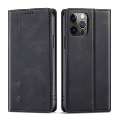 Forwenw F2 Series Magnetic Horizontal Flip Leather Case with Holder & Card Slots & Wallet, For iPhone 12 Pro Max, For iPhone 13 mini, For iPhone 13, For iPhone 13 Pro, For iPhone 13 Pro Max, For iPhone X / XS