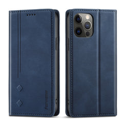 Forwenw F2 Series Magnetic Horizontal Flip Leather Case with Holder & Card Slots & Wallet, For iPhone 12 Pro Max, For iPhone 13 mini, For iPhone 13, For iPhone 13 Pro, For iPhone 13 Pro Max, For iPhone X / XS