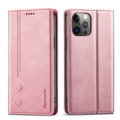 Forwenw F2 Series Magnetic Horizontal Flip Leather Case with Holder & Card Slots & Wallet, For iPhone 12 Pro Max, For iPhone 13 mini, For iPhone 13, For iPhone 13 Pro, For iPhone 13 Pro Max, For iPhone X / XS