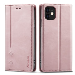 Forwenw F2 Series Magnetic Horizontal Flip Leather Case with Holder & Card Slots & Wallet, For iPhone 12 Pro Max, For iPhone 13 mini, For iPhone 13, For iPhone 13 Pro, For iPhone 13 Pro Max, For iPhone X / XS