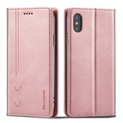 Forwenw F2 Series Magnetic Horizontal Flip Leather Case with Holder & Card Slots & Wallet, For iPhone 13 mini, For iPhone 13, For iPhone 13 Pro Max, For iPhone X / XS, For iPhone XR, For iPhone XS Max, For iPhone 11