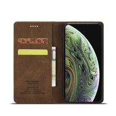 Forwenw F2 Series Magnetic Horizontal Flip Leather Case with Holder & Card Slots & Wallet, For iPhone XR, For iPhone XS Max