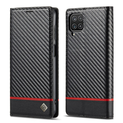 LC.IMEEKE Carbon Fiber PU + TPU Horizontal Flip Leather Case with Holder & Card Slot & Wallet, For Samsung Galaxy A12 5G, For Samsung Galaxy A22 4G, For Samsung Galaxy A22 5G, For Samsung Galaxy A32 4G, For Samsung Galaxy A51 4G / M40s�����������������...