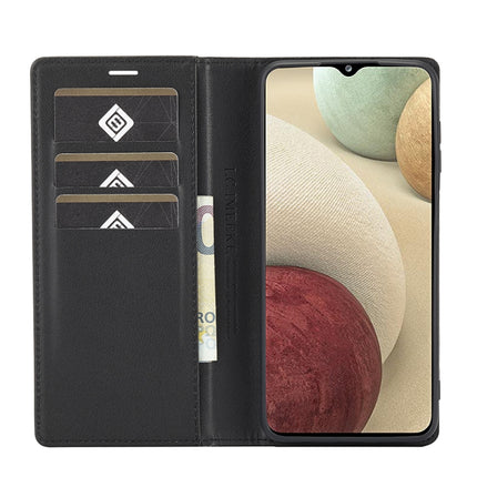 LC.IMEEKE Carbon Fiber PU + TPU Horizontal Flip Leather Case with Holder & Card Slot & Wallet, For Samsung Galaxy A12 5G, For Samsung Galaxy A22 4G, For Samsung Galaxy A22 5G, For Samsung Galaxy A32 4G, For Samsung Galaxy A51 4G / M40s�����������������...