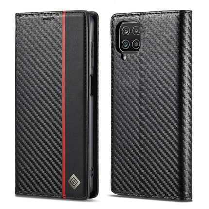 LC.IMEEKE Carbon Fiber PU + TPU Horizontal Flip Leather Case with Holder & Card Slot & Wallet, For Samsung Galaxy A12 5G, For Samsung Galaxy A22 4G, For Samsung Galaxy A22 5G, For Samsung Galaxy A32 4G, For Samsung Galaxy A51 4G / M40s�����������������...