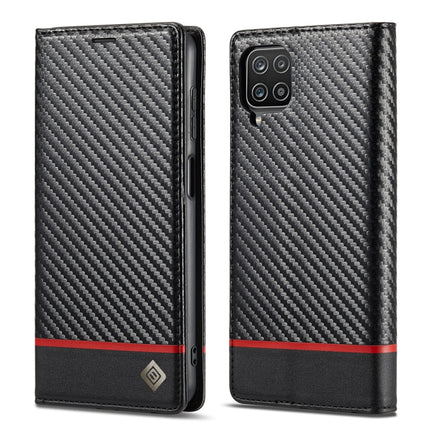 LC.IMEEKE Carbon Fiber PU + TPU Horizontal Flip Leather Case with Holder & Card Slot & Wallet, For Samsung Galaxy A12 5G, For Samsung Galaxy A22 4G, For Samsung Galaxy A22 5G, For Samsung Galaxy A32 4G, For Samsung Galaxy A51 4G / M40s�����������������...