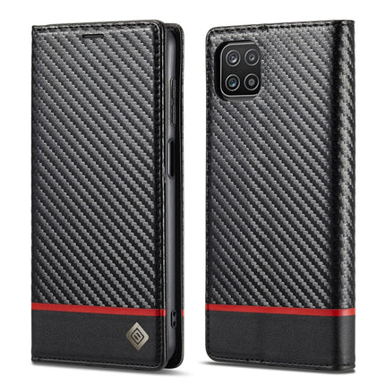 LC.IMEEKE Carbon Fiber PU + TPU Horizontal Flip Leather Case with Holder & Card Slot & Wallet, For Samsung Galaxy A12 5G, For Samsung Galaxy A22 4G, For Samsung Galaxy A22 5G, For Samsung Galaxy A32 4G, For Samsung Galaxy A51 4G / M40s�����������������...