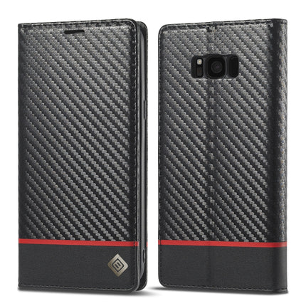 LC.IMEEKE Carbon Fiber PU + TPU Horizontal Flip Leather Case with Holder & Card Slot & Wallet, For Samsung Galaxy A12 5G, For Samsung Galaxy A22 4G, For Samsung Galaxy A22 5G, For Samsung Galaxy A32 4G, For Samsung Galaxy A51 4G / M40s�����������������...