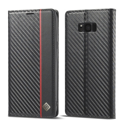 LC.IMEEKE Carbon Fiber PU + TPU Horizontal Flip Leather Case with Holder & Card Slot & Wallet, For Samsung Galaxy A12 5G, For Samsung Galaxy A22 4G, For Samsung Galaxy A22 5G, For Samsung Galaxy A32 4G, For Samsung Galaxy A51 4G / M40s�����������������...