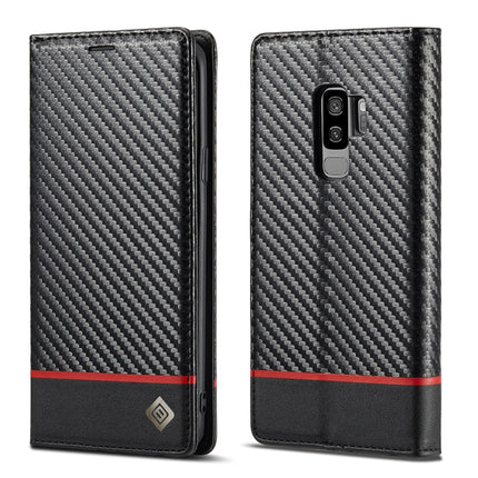 LC.IMEEKE Carbon Fiber PU + TPU Horizontal Flip Leather Case with Holder & Card Slot & Wallet, For Samsung Galaxy A12 5G, For Samsung Galaxy A22 4G, For Samsung Galaxy A22 5G, For Samsung Galaxy A32 4G, For Samsung Galaxy A51 4G / M40s�����������������...