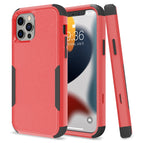 For iPhone 13 Pro / Red + Black