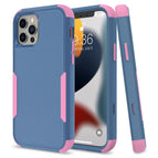 For iPhone 13 Pro Max / Royal Blue + Pink