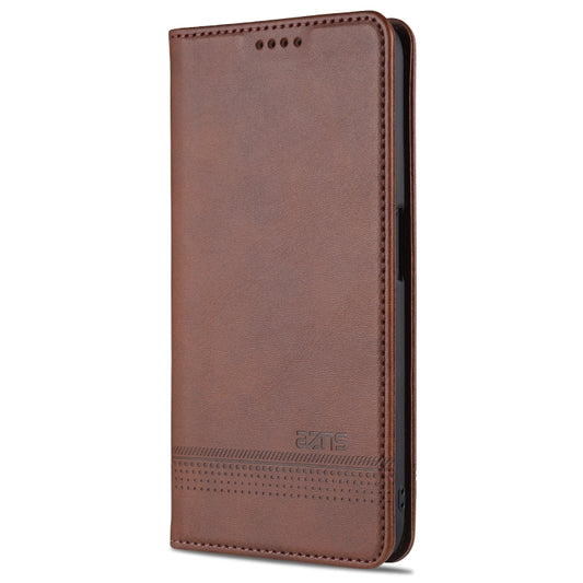 AZNS Magnetic Calf Texture Horizontal Flip Leather Case with Card Slots & Holder & Wallet, For OPPO A16, For Honor X20 SE