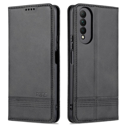 AZNS Magnetic Calf Texture Horizontal Flip Leather Case with Card Slots & Holder & Wallet, For OPPO A16, For Honor X20 SE