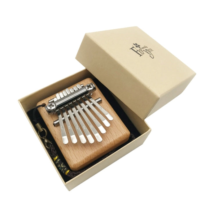 Mini 8 Tone Thumb Piano Kalimba Musical Instruments, Random Packaging