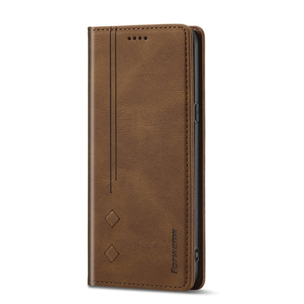 Forwenw F2 Series Magnetic Horizontal Flip Leather Case with Holder & Card Slots & Wallet, For Samsung Galaxy S8, For Samsung Galaxy S9, For Samsung Galaxy S9+, For Samsung Galaxy A52 5G, For Samsung Galaxy Note20 Ultra, For Samsung Galaxy S8+