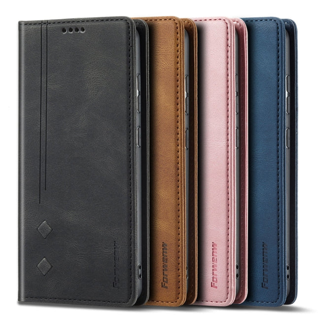 Forwenw F2 Series Magnetic Horizontal Flip Leather Case with Holder & Card Slots & Wallet, For Samsung Galaxy S8, For Samsung Galaxy S9, For Samsung Galaxy S9+, For Samsung Galaxy A52 5G, For Samsung Galaxy Note20 Ultra, For Samsung Galaxy S8+