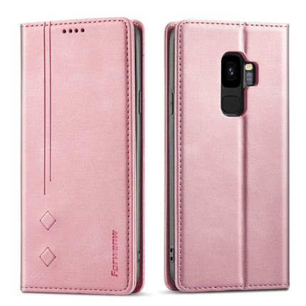 Forwenw F2 Series Magnetic Horizontal Flip Leather Case with Holder & Card Slots & Wallet, For Samsung Galaxy S8, For Samsung Galaxy S9, For Samsung Galaxy S9+, For Samsung Galaxy A52 5G, For Samsung Galaxy Note20 Ultra, For Samsung Galaxy S8+