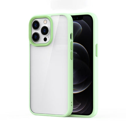 Ming Shield Hybrid Frosted Transparent PC + TPU Scratchproof Shockproof Case, For iPhone 13 mini, For iPhone 13, For iPhone 13 Pro