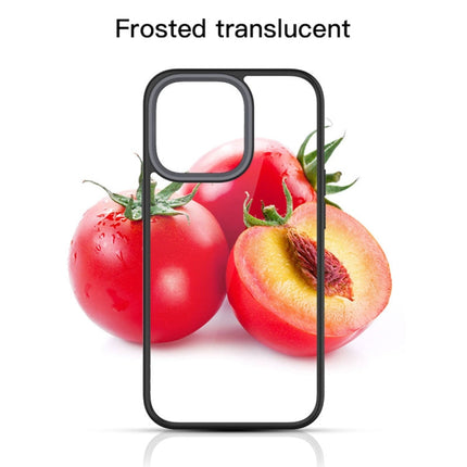 Ming Shield Hybrid Frosted Transparent PC + TPU Scratchproof Shockproof Case, For iPhone 13 Pro Max