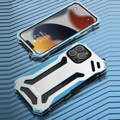 R-JUST Shockproof Armor Metal Protective Case
