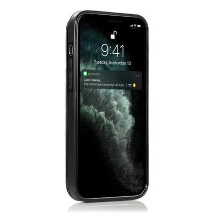 Butterflies Flowers Double Buckle PU + TPU Protective Case with Holder & Card Slots & Photo Frame, For iPhone 13 mini, For iPhone 13