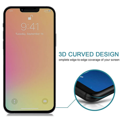 For iPhone 16e / 13 / 13 Pro 25pcs Anti-peeping Plasma Oil Coated High Aluminum Wear-resistant Tempered Glass Film, For iPhone 13 mini (25pcs), For iPhone 16e / 14 / 13 / 13 Pro  (25pcs), For iPhone 14 Plus / 13 Pro Max