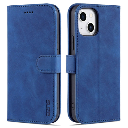 AZNS Skin Feel Calf Texture Horizontal Flip Leather Case with Card Slots & Holder & Wallet, For iPhone 13, For iPhone 13 Mini