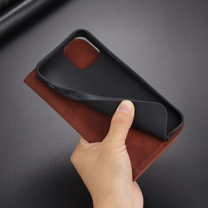 AZNS Skin Feel Calf Texture Horizontal Flip Leather Case with Card Slots & Holder & Wallet, For iPhone 13, For iPhone 13 Mini