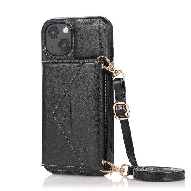 Multi-functional Cross-body Card Bag TPU+PU Back Cover Case with Holder & Card Slot & Wallet, For iPhone 13 mini, For iPhone 13, For iPhone 13 Pro, For iPhone 13 Pro Max