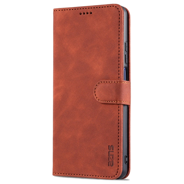 AZNS Skin Feel Calf Texture Horizontal Flip Leather Case with Card Slots & Holder & Wallet, For Xiaomi Redmi Note 9 Pro 5G, For Xiaomi Mi 10T Lite 5G, For Xiaomi Redmi Note 10 Pro 5G, For Xiaomi Poco X3 GT