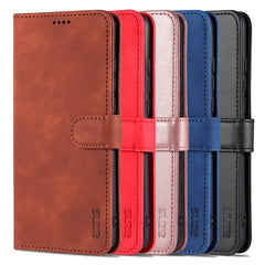AZNS Skin Feel Calf Texture Horizontal Flip Leather Case with Card Slots & Holder & Wallet, For Xiaomi Mi 10S, For OPPO A16