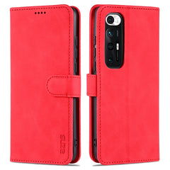 AZNS Skin Feel Calf Texture Horizontal Flip Leather Case with Card Slots & Holder & Wallet, For Xiaomi Mi 10S, For OPPO A16