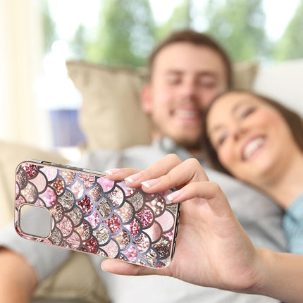 Electroplating Pattern IMD TPU Shockproof Case, For iPhone 13 mini, For iPhone 13, For iPhone 13 Pro, For iPhone 13 Pro Max