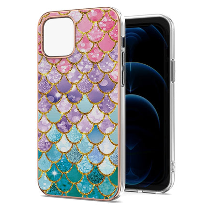 Electroplating Pattern IMD TPU Shockproof Case, For iPhone 13 mini, For iPhone 13, For iPhone 13 Pro, For iPhone 13 Pro Max