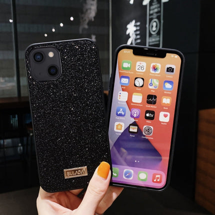 SULADA Shockproof TPU + Handmade Leather Case, For iPhone 13 mini, For iPhone 13, For iPhone 13 Pro, For iPhone 13 Pro Max