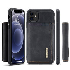 DG.MING M1 Series 3-Fold Multi Card Wallet + Magnetic Back Cover Shockproof Case with Holder Function, For iPhone 11, For iPhone 11 Pro, For iPhone 11 Pro Max