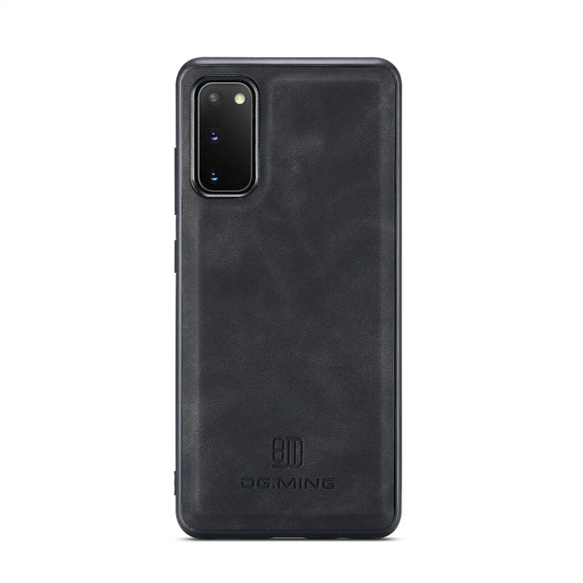 DG.MING M2 Series 3-Fold Multi Card Bag Back Cover Shockproof Case with Wallet & Holder Function, For Samsung Galaxy S20