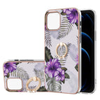 For iPhone 13 mini / Purple Flower