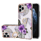 For iPhone 11 Pro Max / Purple Flower