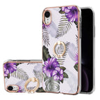 For iPhone XR / Purple Flower