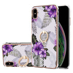 For iPhone XS Max / Purple Flower