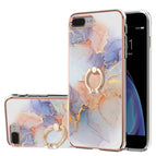 For iPhone 8 Plus / 7 Plus / Milky Way White Marble