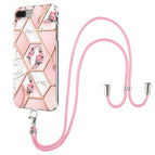 For iPhone 8 Plus / 7 Plus / Pink Flower