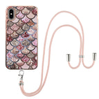 For iPhone XS / X / Pink Scales